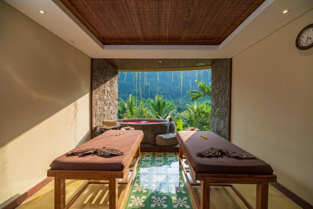 Wapa di Ume Sidemen Sidemen (Bali) Exterior foto Spa at the resort