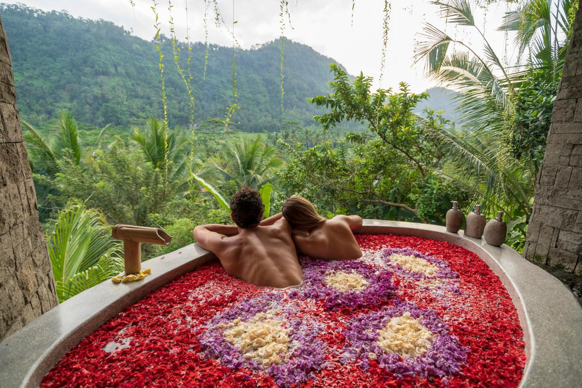 Wapa di Ume Sidemen Sidemen (Bali) Exterior foto A spa in Bali, Indonesia