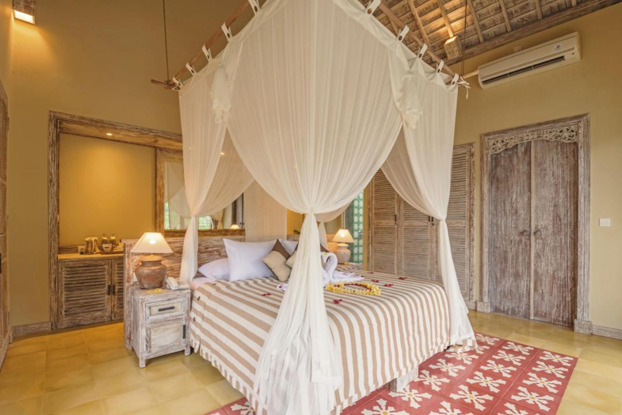 Wapa di Ume Sidemen Sidemen (Bali) Exterior foto A bed with a mosquito net