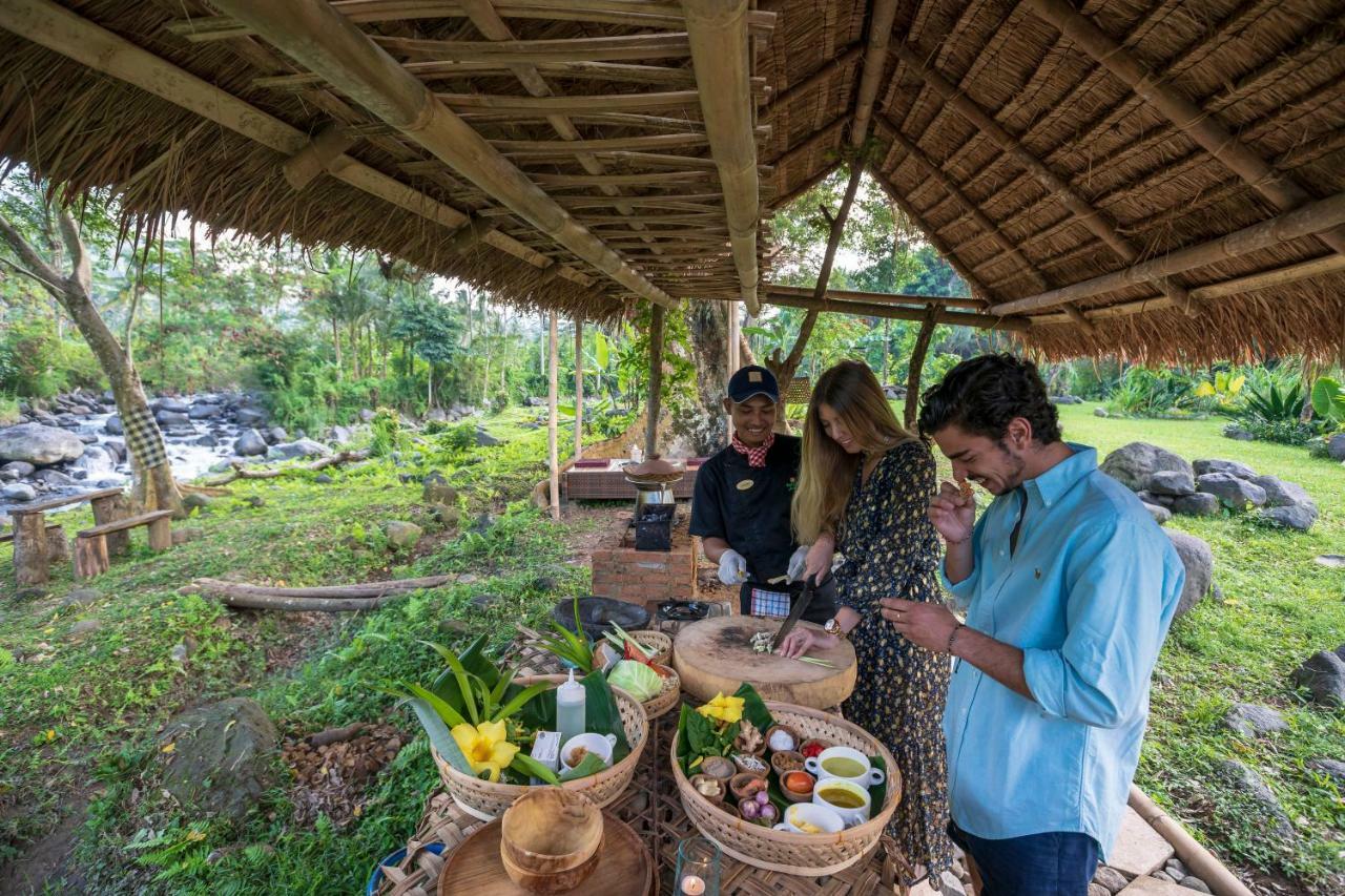 Wapa di Ume Sidemen Sidemen (Bali) Exterior foto Cooking class at the resort