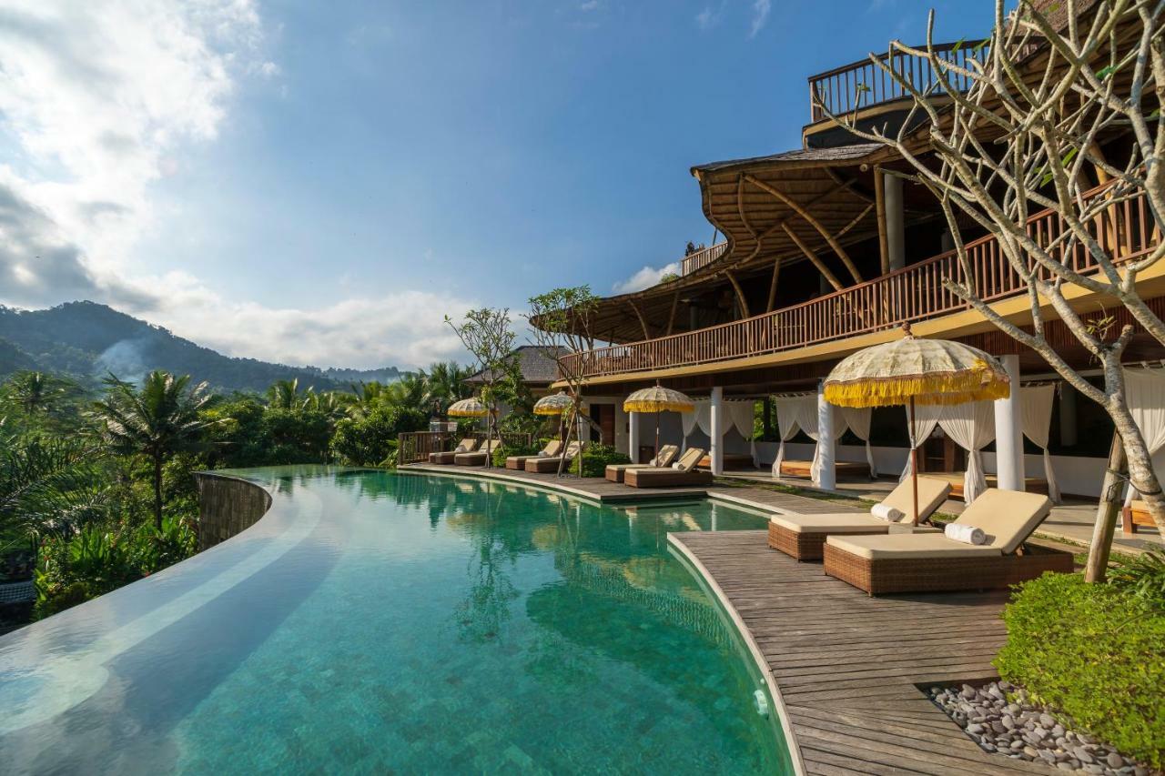 Wapa di Ume Sidemen Sidemen (Bali) Exterior foto The resort's main pool